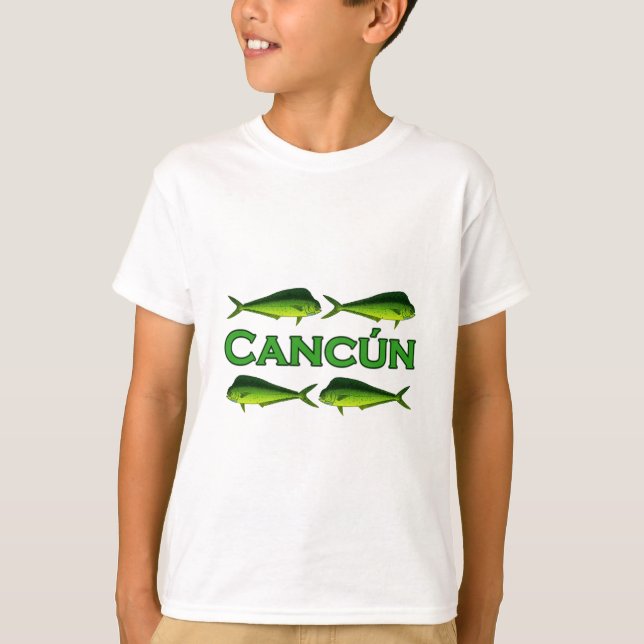 Camiseta Cancun Dorado (Anverso)