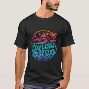 Camiseta Cancun Family Vacation Beach Matching Group 2023