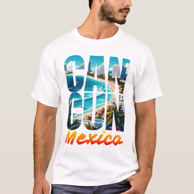 Camiseta Cancún, méxico (Anverso)