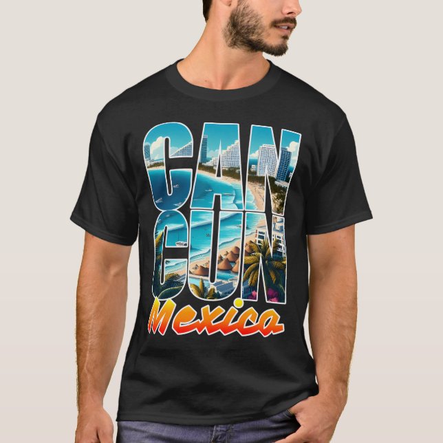 Camiseta Cancún México (Anverso)