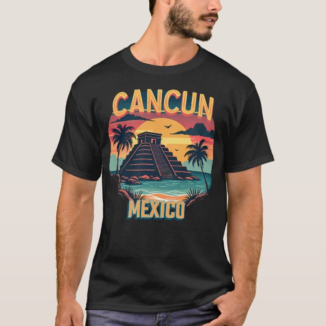 Camiseta Cancún México (Anverso)
