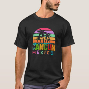 Camiseta CANCUN MÉXICO 2024 Vacaciones Playa Familia Combin