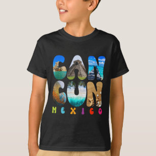 Camiseta Cancun México 2025 Vacation Beach Matching Family