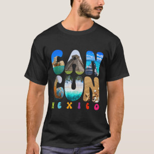 Camiseta Cancun México 2025 Vacation Beach Matching Family