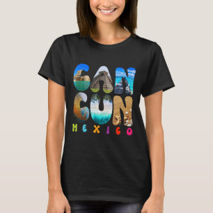Camiseta Cancun México 2025 Vacation Beach Matching Family