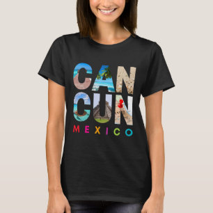 Camiseta Cancun México 2025 Vacation Beach Matching Family