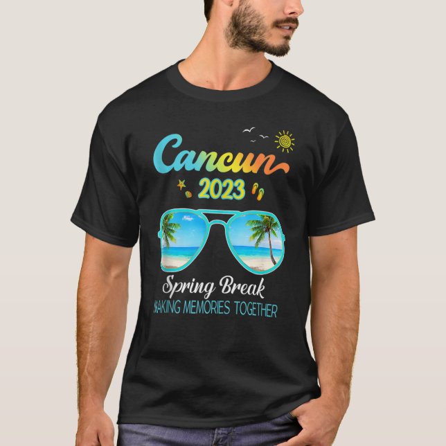 Camiseta Cancun Mexico Family Trip 2023 (Anverso)
