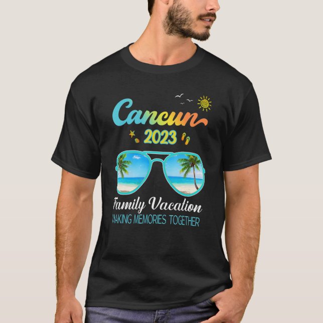 Camiseta Cancun Mexico Family Trip 2023 Outfit_10 (Anverso)