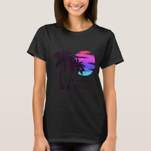 Camiseta Cancún México Playa Vacaciones de Verano Palmeras