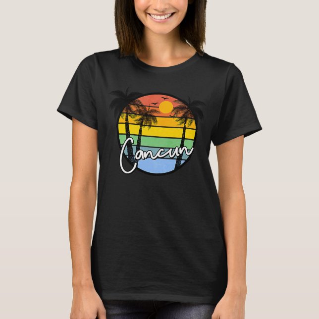 Camiseta Cancún México Spring Break 2023 (Anverso)