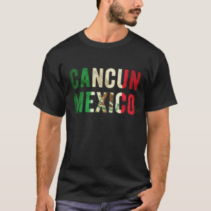 Camiseta Cancún México - Vacaciones de Verano Mexicanas