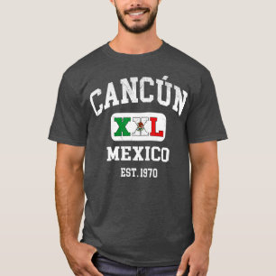 Camiseta Cancún México XXL Diseño atlético 1
