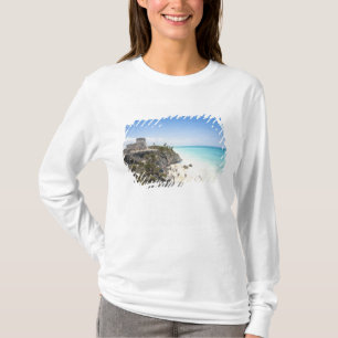 Camiseta Cancún, Quintana Roo, México - Ruinas en una colin