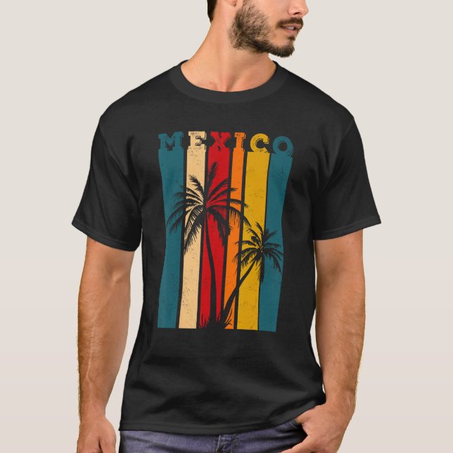 Camiseta Cancun Tropical Travel mexico (Anverso)