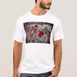 Camiseta Candados de Amor Rojos