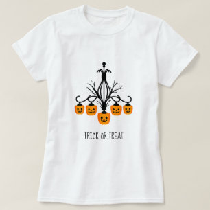 Camiseta Candelabro de calabaza Tema de Halloween