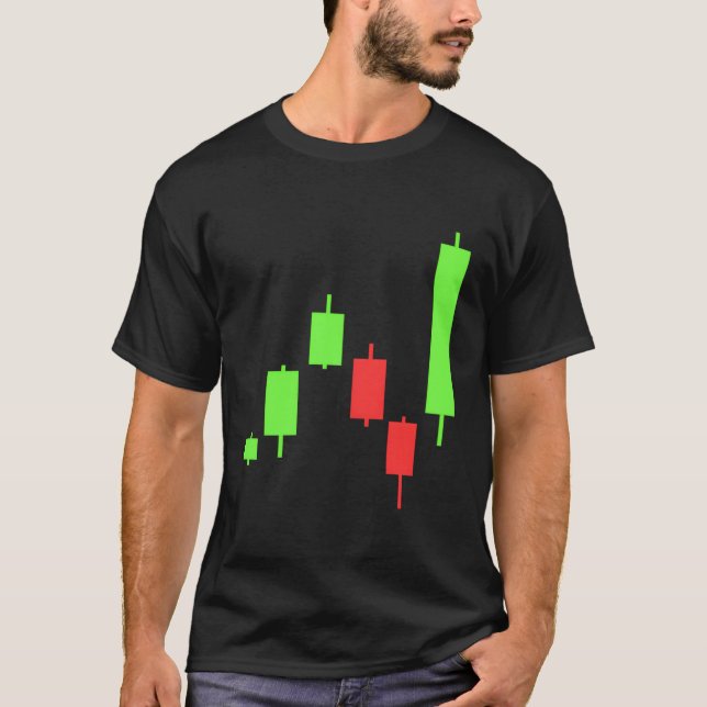 Camiseta Candelero De Los Mercados De Valores De Daytrading (Anverso)