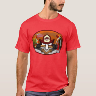 Camiseta candente de Kilroy del bombero