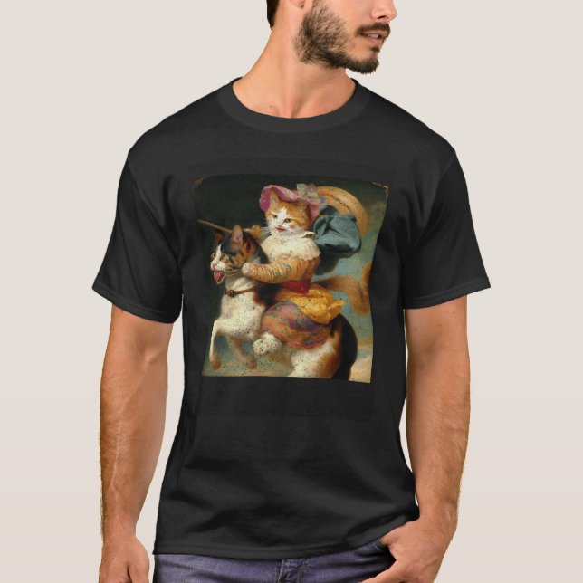 Camiseta Candía de gatos (Anverso)