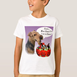 Camiseta Candía de Halloween de Welsh Terrier