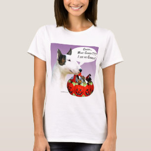 Camiseta Candía de Halloween en miniatura de Bull Terrier