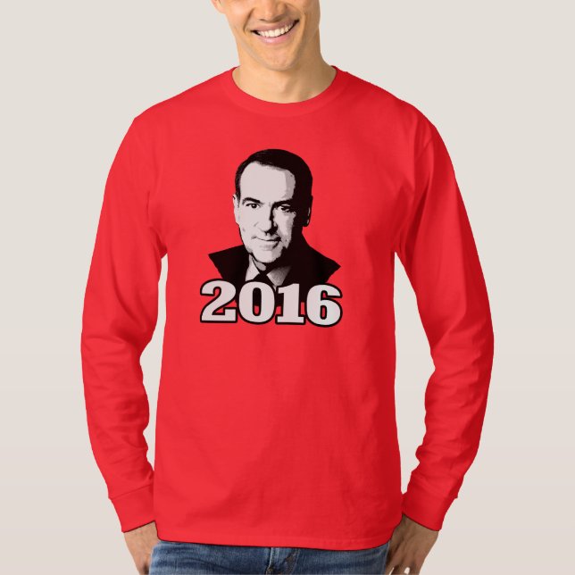 CAMISETA CANDIDATO 2016 DE MIKE HUCKABEE (Anverso)