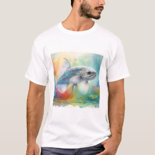 Camiseta Candiru fish 260924AREF114 - Watercolor