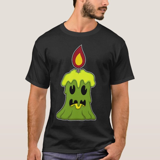 Camiseta Candle Halloween (Anverso)