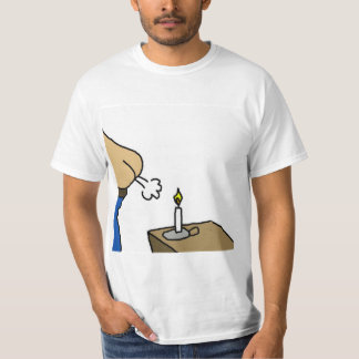 Camiseta Candle In The Wind Cartoon T-Shirt