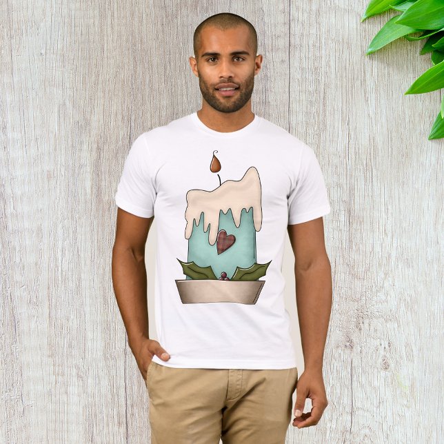 Camiseta Candle Mens T-Shirt navidades (Subido por el creador)