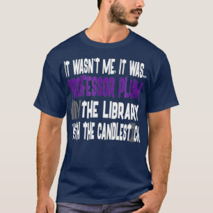 Camiseta Candlestick de la Biblioteca de Cañones del Profe