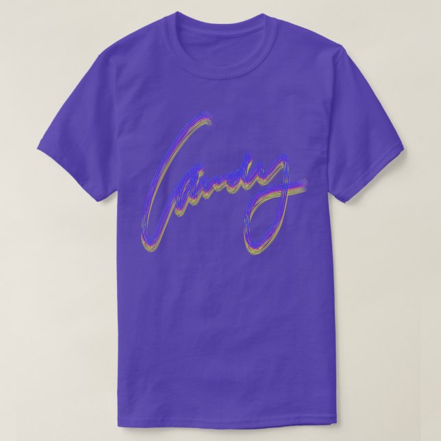 Camiseta Candy (Diseño del anverso)