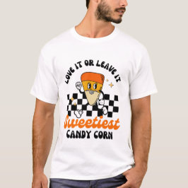 Camiseta Candy Candy Corn Retro Funny Halloween