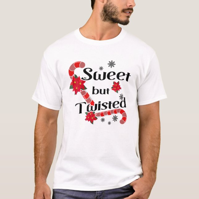 Camiseta Candy Candy Dulce Pero Twisted Stocking Stuffer Ch (Anverso)