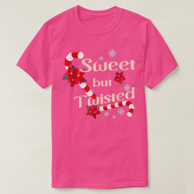 Camiseta Candy Candy Dulce Pero Twisted Stocking Stuffer Ch (Diseño del anverso)
