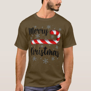Camiseta Candy Candy Feliz Navidad Sno de Candy Rojo y Blan