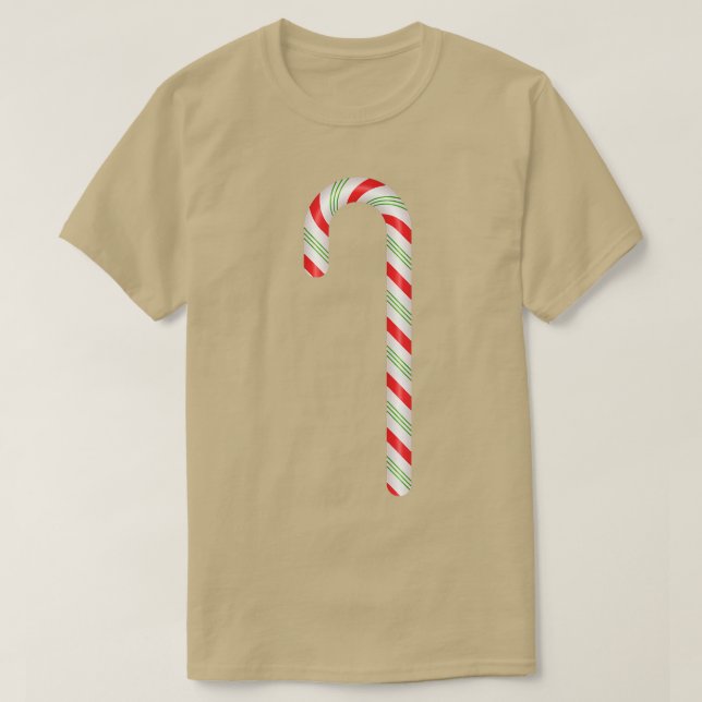 Camiseta Candy Cane (Diseño del anverso)