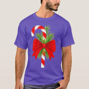 Camiseta Candy Cane Bow