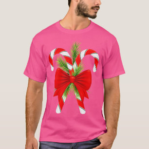 Camiseta Candy Cane Bow 1