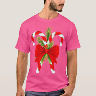 Camiseta Candy Cane Bow 1