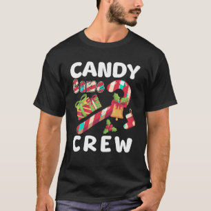 Camiseta Candy Cane Crew Cute Navidades Dulce Lover Ugly Co