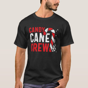 Camiseta Candy Cane Crew Cute Navidades que coinciden con l