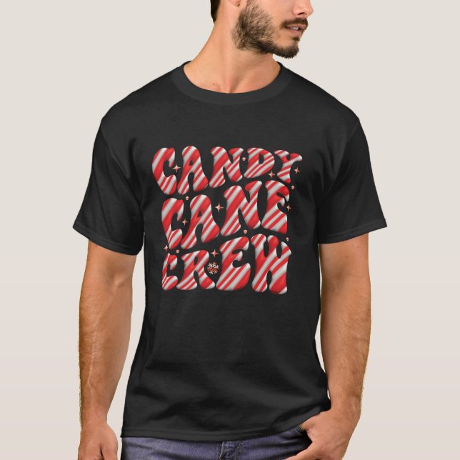 Camiseta Candy Cane Crew Funny Navidades Candy Cane Lover X (Anverso)