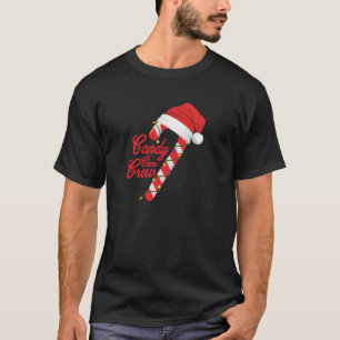 Camiseta Candy Cane Crew Funny Navidades Candy Lover Man Wo