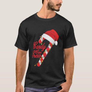 Camiseta Candy Cane Crew Funny Navidades Candy Lover Man Wo