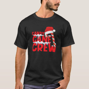 Camiseta Candy Cane Crew Funny Navidades Candy Lover Man Wo