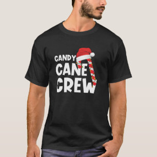 Camiseta Candy Cane Crew Funny Navidades Candy Lover Man Wo