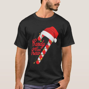Camiseta Candy Cane Crew Funny Navidades Candy Lover Man Wo
