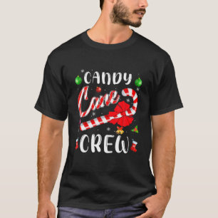 Camiseta Candy Cane Crew Funny Navidades Candy Lover X-Mas