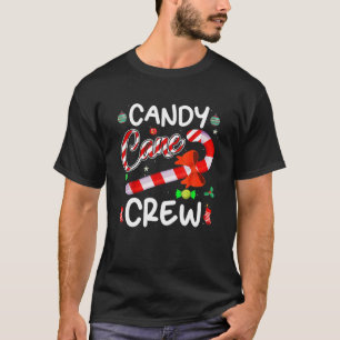 Camiseta Candy Cane Crew Funny Navidades Candy Lover X-Mas